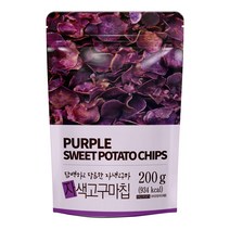 더팜스 자색 고구마칩 200g, 1개
