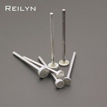 벨트 원형 에어 스핀들 패스툴 샌더 플랫 엔드 실린더 비트 그릿 150 붕소 카바이드 다이아몬드 그라인딩 버 치아 연마 10 개, thickness 1mm, mixed size