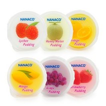 나나코 어솔티드 푸딩, 108g, 6개입