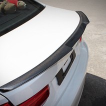 트루파츠 BMW 5시리즈 F10 G30 P타입 M4타입 M5타입 카본 트렁크 리어 스포일러 1PCS, BMW 5시리즈 카본 트렁크 리어 스포일러