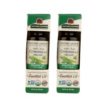 네이쳐스앤서 퓨어 시트로넬라 에센셜 오일, 15ml, 2개