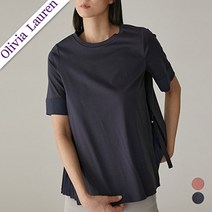 인디안 [올리비아로렌] 와끼 주름패치 티셔츠 VOCASXM5241