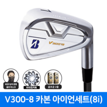 브리지스톤 투어스테이지 V300 8 아이언세트 스틸 카본 2022년, BASSARA 8아이언(카본)