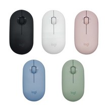로지텍 Pebble 무소음 마우스, 블루, 로지텍 Pebble 마우스