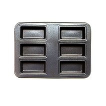 가정용 양면코팅 휘난새 6구 피낭시에틀 휘난새팬 과자틀 hb151ea