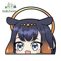 소형카라반 EARLFAMILY홀로라이브 Hakos Baelz Peeker 자동차 스티커 트렁크 캐러밴 방수 데칼 그래피티 13cm x 8.6cm 156519, YT-176168-13cm