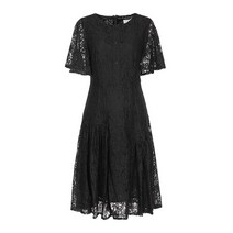 베스띠벨리 22S S 플로럴 펀칭 레이스 원피스 BEO2598BK