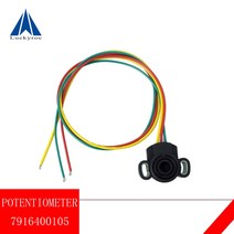 린데 부품 가속기용 지게차 전위차계 7916400105 Linde Forklift, 검은색