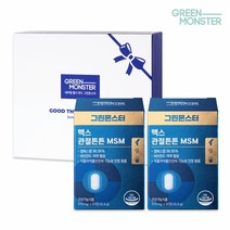 그린몬스터 관절튼튼 MSM 선물세트 (2개월분), 단품, 단품