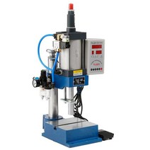 공압 프레스 유압 펀칭기 300kg 압력 실린더 80x100, 대형 63 컨트롤러 + 더블 버튼(향상됨)