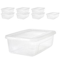 아이리스 투명 수납 정리함 MCB-34, 8개