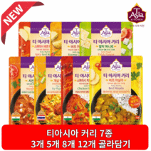 [티아시아키친] [티아시아]NEW 전자렌지용 전지현 커리 신제품 7종 170g 골라담기, 스파이시 치킨 빈달루 커리, 10개