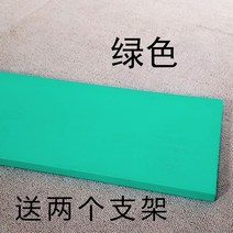 단단한 나무 벽 한 단어 파티션 벽 책장 맞춤형 거실 장식 벽걸이 형 주방 선반, 길이 90폭 20cm 그린