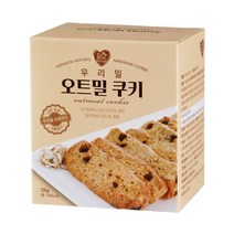 에코맘하우스 무농약 우리밀 수제 쿠키, 오트밀쿠키135g, 상세설명 참조, 135g, 1개