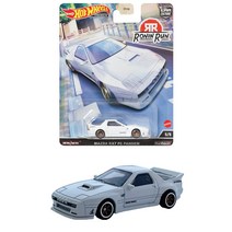 핫 휠 (Hot Wheels) 자동차 문화 로닌 런 - 마쓰다 RX7 FC 팬덤 [3 세 ~] HCJ86 화이트 164