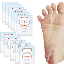 염소밀크 각질제거팩 발 보습영양 마스크팩 풋마스크 풋팩 발팩 2개입 2+2 행사중, 2개입 X 20개