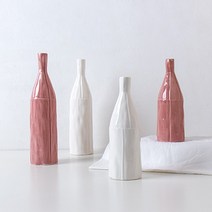 긴 주병 화병 2size 감성 인테리어 거실 카페 예쁜 심플 모던 매장, 화이트(대)