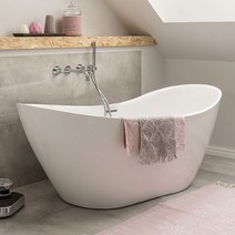 바스코리아 레아 프리스탠딩 욕조 | 1800 프리스탠딩 반신욕조, 1800 x 800 x 720