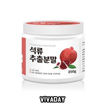 DAY 석류추출분말 250g 병 건강분말/건강환/가공분말/고운분말/선물/지인선물/친구선물/부모님선물/석류추출분말/석류분말, 단일 수량