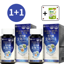 인테로 오메가3 1+1 애터미 스포츠리서 뉴트리코어 효능, 트리플 오메가3 하루 한알 1+1 (4개월분)