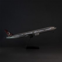 비행기 다이캐스트 비행기 모형 비행기 장난감 47cm 1:150 스케일 다이 캐스트 모델 터키 항공 보잉 b777 수지 비행기 에어 버스 빛과 바퀴 장난감 컬렉션 제트기 장난감, 빛으로