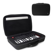 GadgetShield MPK 미니 MKII 및 MK3 및 MPK 미니 플레이와 호환되는 MIDI 키보드 컨트롤러용 여행용 케이스 5키 울트라 휴대용 USB M-WAVE 25키