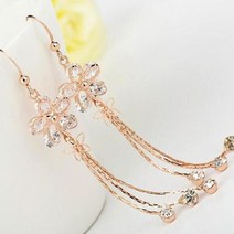 러블리 규빅 플라워 귀걸이