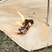 캠핑 방염 방화 불티방지 난연 매트 방염포, L