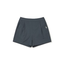 snow peak S23MWRHP67 루트 우먼스 핀턱 쇼츠 Teal Blue