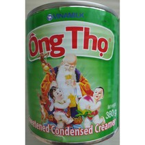 베트남연유 MILK VINAMILK ONG THO CREAMER DAC CO DUONG, 1캔/380g