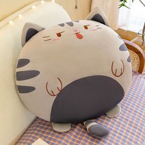 국경 새 고양이 베개 크리 에이 티브 귀여운 애니메이션, 60cm 0.8kg, 회색
