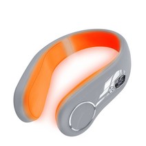 목난로 넥워머 전자핫팩 목히터 넥히터 30대 남자친구생일선물 7200mAh, 그레이