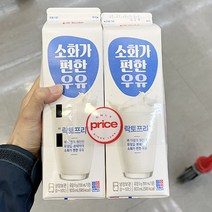 소화가 편한 우유 900ml x 2 x 2개, 아이스보냉백포장