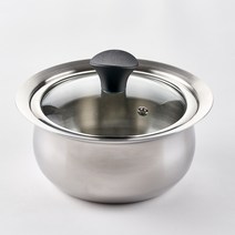 소댕 통3중 인덕션 뚝배기 미니 스텐 계란찜 냄비 무균열 스테인리스 솥 뚝배기 세트, 14cm