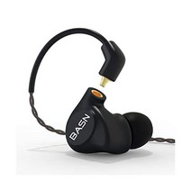 음악가용 Metalen PRO 4 드라이버 인이어 모니터 헤드폰 CNC 메탈 크래프트 쉘이 있는 노이즈 차단 향상된 베이스 사운드 이어폰 유선 업그레이드 분리형 MMCX 케이블 사, Matte Black