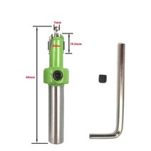 1pc 8mm 생크 HSS 목공 Ti 카운터 싱크 라운터 비트 나사 추출기 Remon 철거 목재 밀링 커터 MC02030, 01 3.2mm