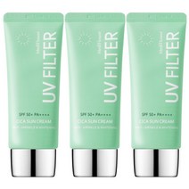 유브이 필터 시카 선크림/썬크림/혼합자차 50ml 1+1+1, 유브이 필터 시카 선크림/썬크림