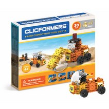 [클릭포머스] 미니 컨스트럭션 4in1 세트 30pcs, 단일속성