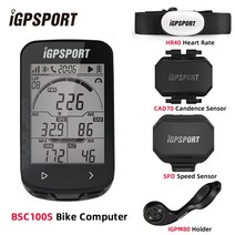 로드프레임 자전거 포크 프레임 IGPSPORT-BSC100S 컴퓨터 IGS BLE ANT, 09 BSC100S FULL SET