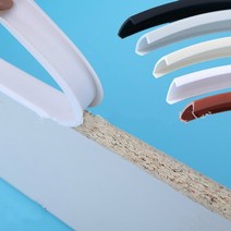 인테리어U엣지 밴딩 베니어 테두리 가구 소프트 PVC 밴드 9MM 10MM 화이트 베이지 그레이 블랙 브라운, 01 베이지_01 U_02 14mm_01 2M