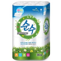 물에잘녹는 두루마리휴지 행복한동행 순수 천연펄프 롤 휴지 20m 3겹 30롤 먼지없는 비데용 코스트코 홈쇼, 상세페이지 참조