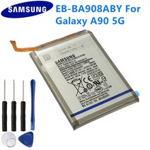 나인틴 삼성 3.85v 4400mAh EB-BA908ABY 배터리 갤럭시 A90 5G A908 USB 케이블 툴킷
