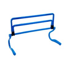 미니 강아지 허들 접이식 이동식 장애물 축구 장벽 프레임 축구 조립 조정 높이 장벽 훈련 민감한 속도 뜨거운, 파란색, 협력사