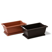 마이플랜트 채소밭 플라스틱 텃밭 화분 미니화단, 밤색