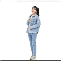 이랜드 [소이]소이 스판짱 초특가 슬림핏 밴딩 구제 블루진 22s1264_동아 강북점