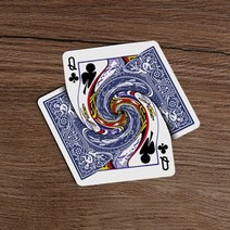 마술 도구 소품 dan harlan의 vortex 카드 놀이 트릭 클로즈업 무대 하기 쉬운 사 환상 액세서리 기믹, 푸른