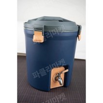 아쿠아롤 카라반용품 이동식물통 40리터 베이지 1개, 수량, 가죽케이스+수도꼭지