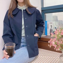 파콩_블러썸 라운드카라 자켓