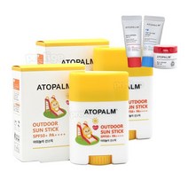 아토팜 아토팜 야외놀이 선스틱 21gx2개 - SPF50+ PA++++, 단일옵션