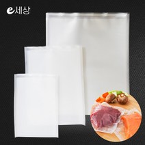 롤팩 진공포장지 진공포장비닐 진공팩 모든기계사용, 80매입, 중형 파우치(20cm*29cm)